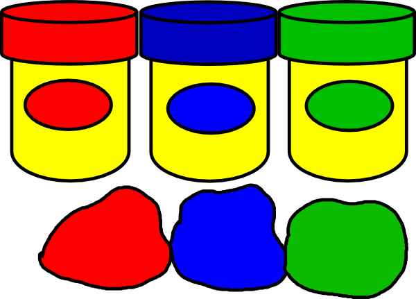 Play Doh Clipart - Play Doh Clipart (600x431)