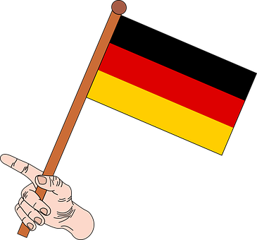Flagge, Flagge Deutschland, Deutschland - Flag (365x340)