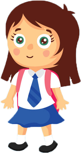 Today Is Polly's First Day At A New School - Education (459x582)