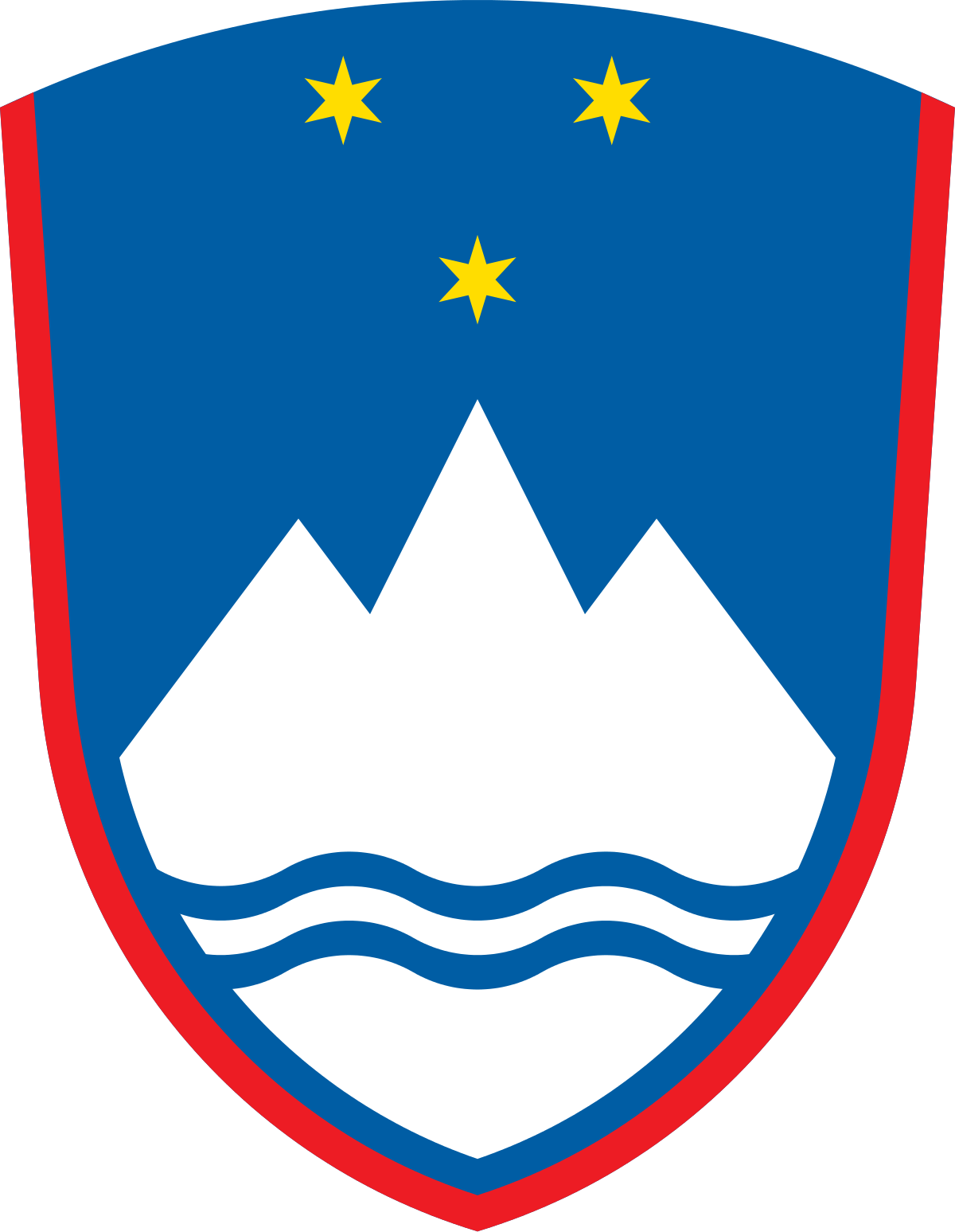 Coat Of Arms Of Slovenia - Slovenia Coat Of Arms (1200x1547)