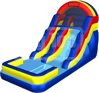 Splash Master Waterslide - Water Slide Clipart Transparent (525x370)