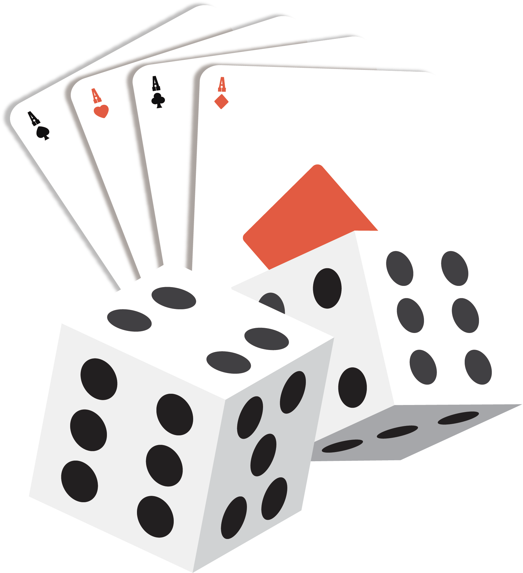 Dice Dominoes Free Content Clip Art - Clip Art Gambling Png (2066x2030)