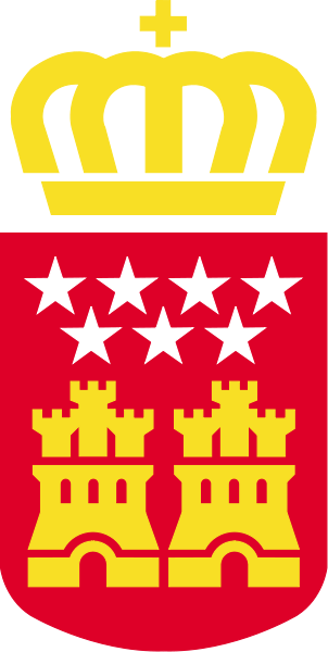 121 × 240 Pixels - Escudo Comunidad De Madrid (302x600)