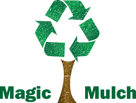 Magic Mulch - Recycling Logo Grey (465x354)