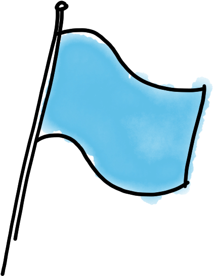 Blaue Flagge - Blue Flag Beach (438x564)