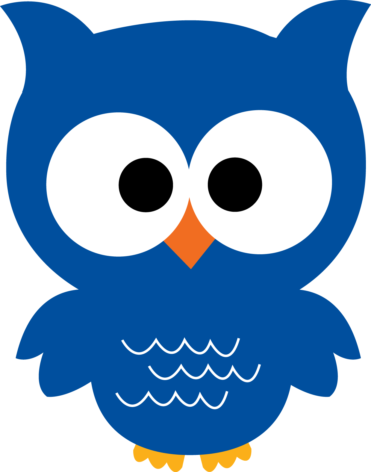 Owl Blue Png - Owl Cartoon Png (1239x1576)
