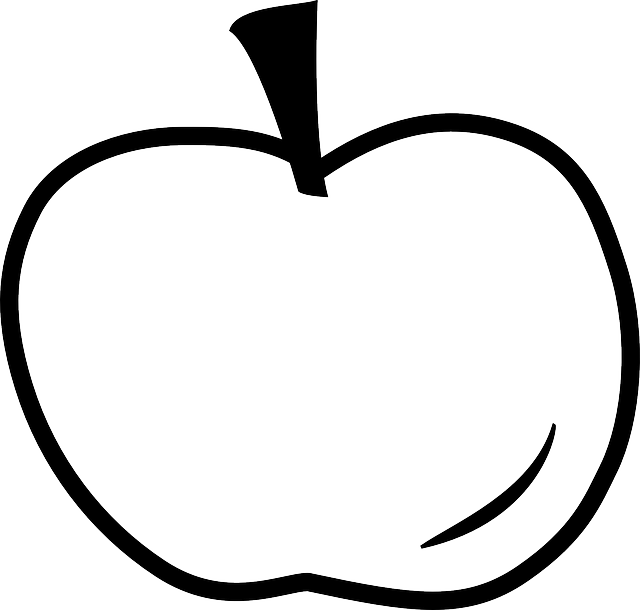 Food Apple, Fruit, Food - Shape Of An Apple (640x610)