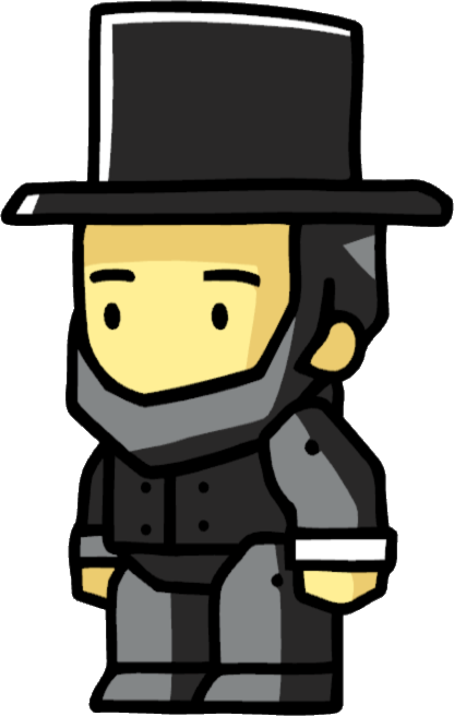 Abraham Lincoln - Scribblenauts Abraham Lincoln (416x656)