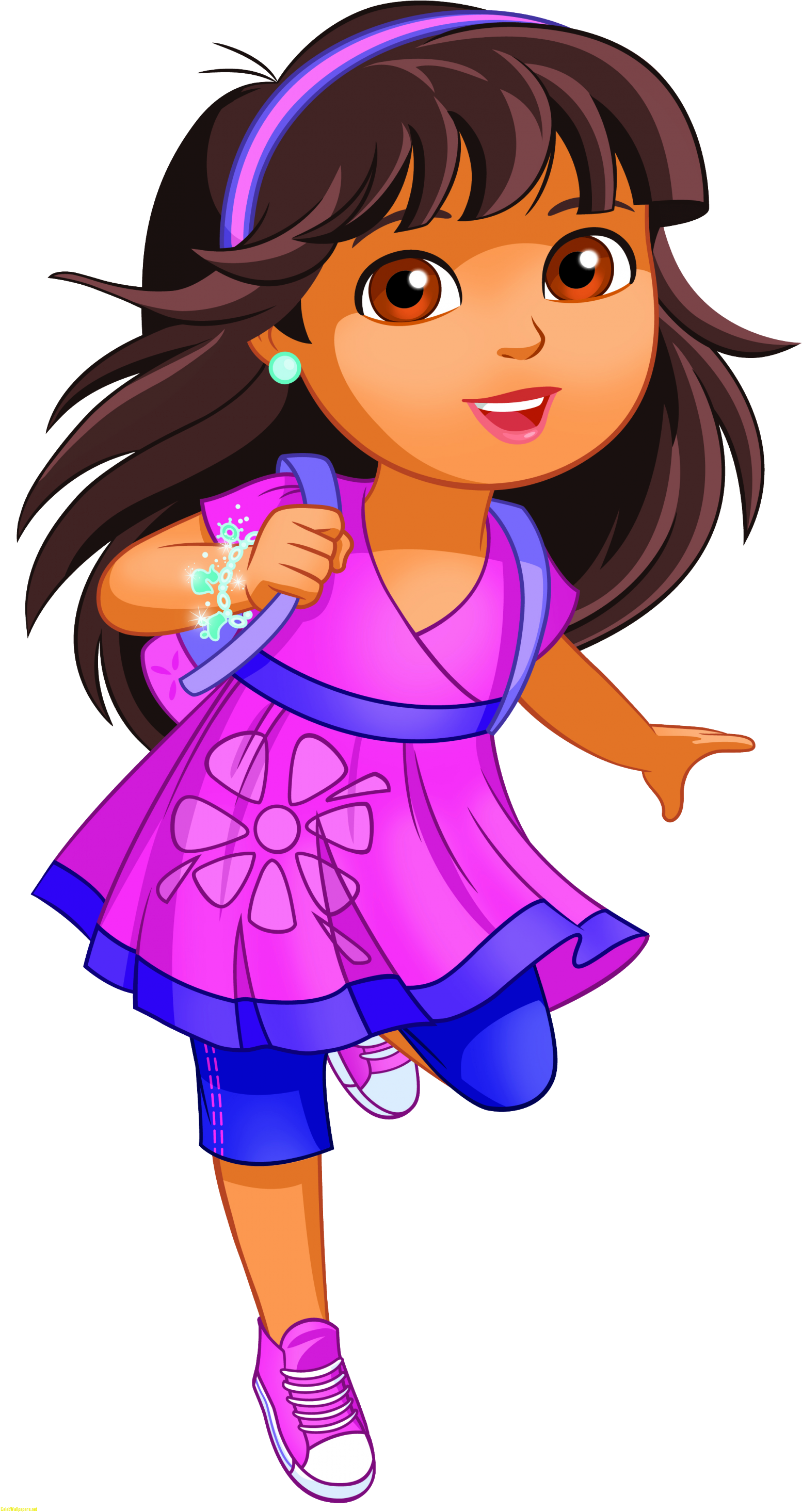Dora Images Dora Clipart Free Download Clip Art Free - Dora And Friends Into The City (1600x3056)