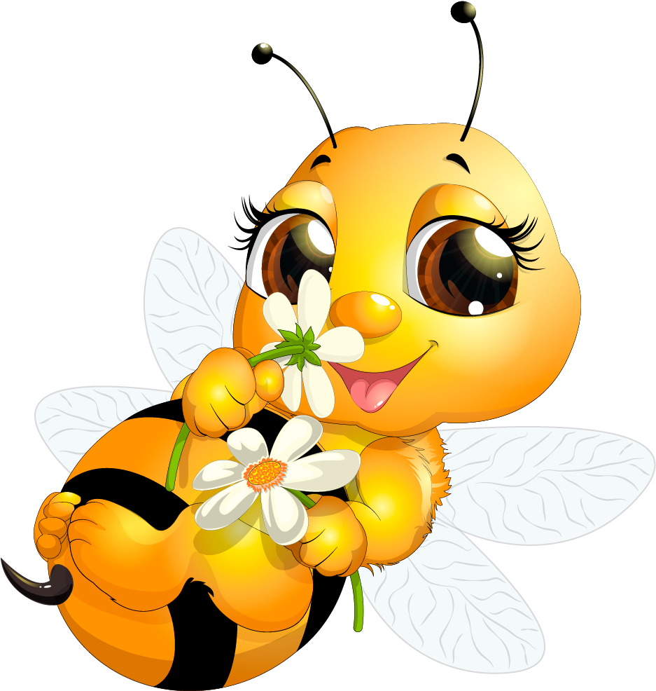 Queen Bee Clip Art - Beautiful Bee - (1236x1068) Png Clipart Download. 