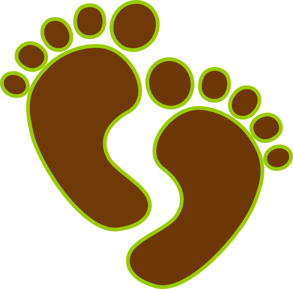 Baby Feet Clip Art At Clker - Daddy To Be Baby Onesies (600x591)