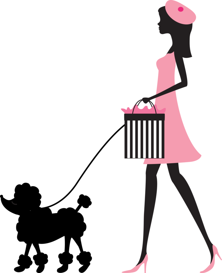 Poodle Clipart Free Flavolis Profile Minus Color Art - Topo De Bolo Paris (2588x3176)