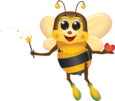 Like A Honey Bee, We Do The Waggle Dance For You By - Cartoon (400x400)