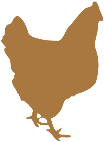 6855 Free Chicken Vector Silhouette Public Domain Vectors - Chicken (409x500)