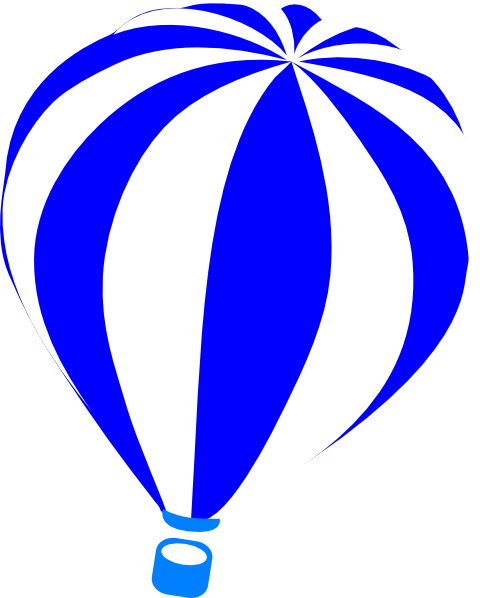 Hot Air Balloon Clipart Black And White Free - Hot Air Balloons Animated (480x598)