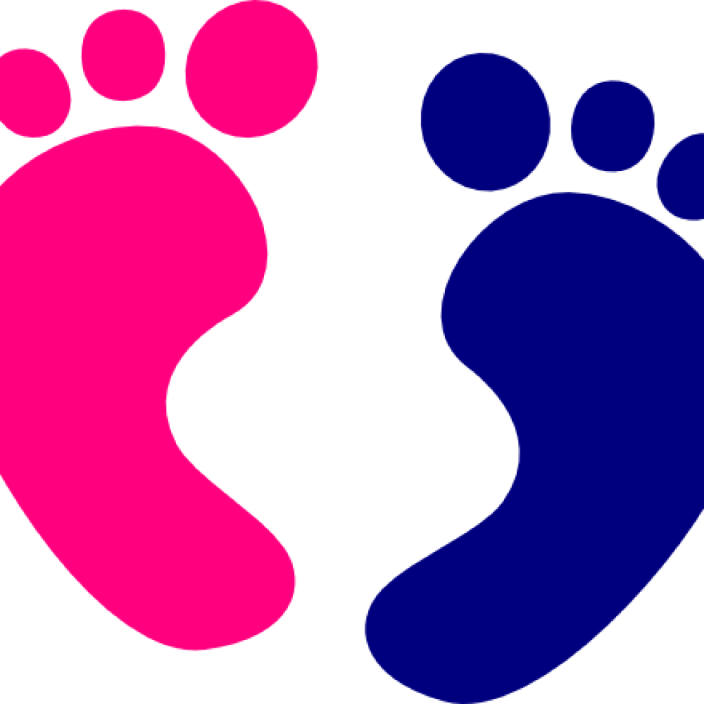 Baby Feet Clip Art Ba Feet Clip Art At Clker Vector Pink Baby Feet