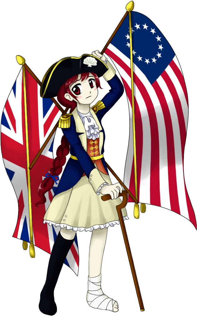 Traitor Of The American Revolution By Flandre495 - Anime Girl Revolutionary War (670x1028)