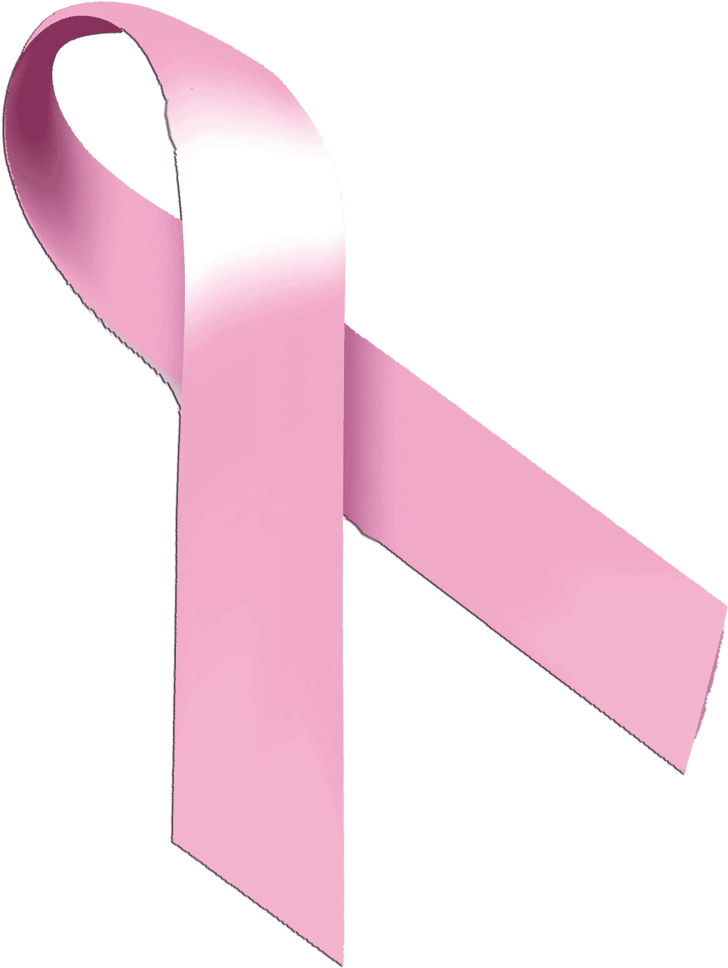 Pin Free Pink Ribbon Clip Art - Breast Cancer Pink Ribbon Png (1126x1409)