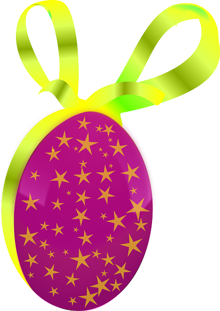 Egg, Gift, Easter, Easter Egg, Pink, Ribbon - Easter (906x1280)