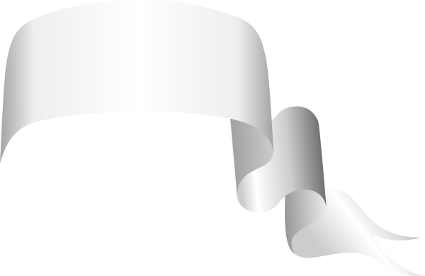 White Ribbon With No Background (600x390)