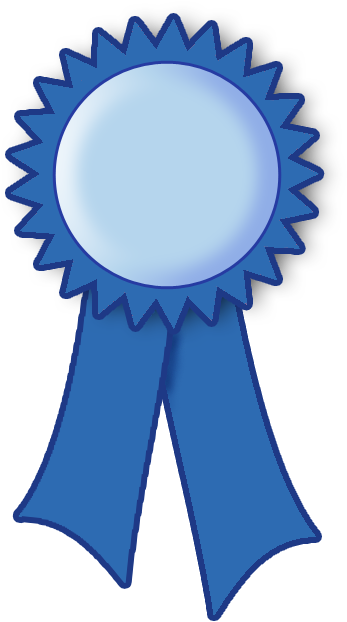 Blue Ribbon Png Image With Transparent Background - Blue Ribbon Clip Art (500x800)