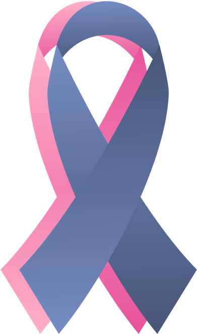 Breast Cancer In Men Overview Of Male Breast Cancer - Male Breast Cancer Logo (436x697)