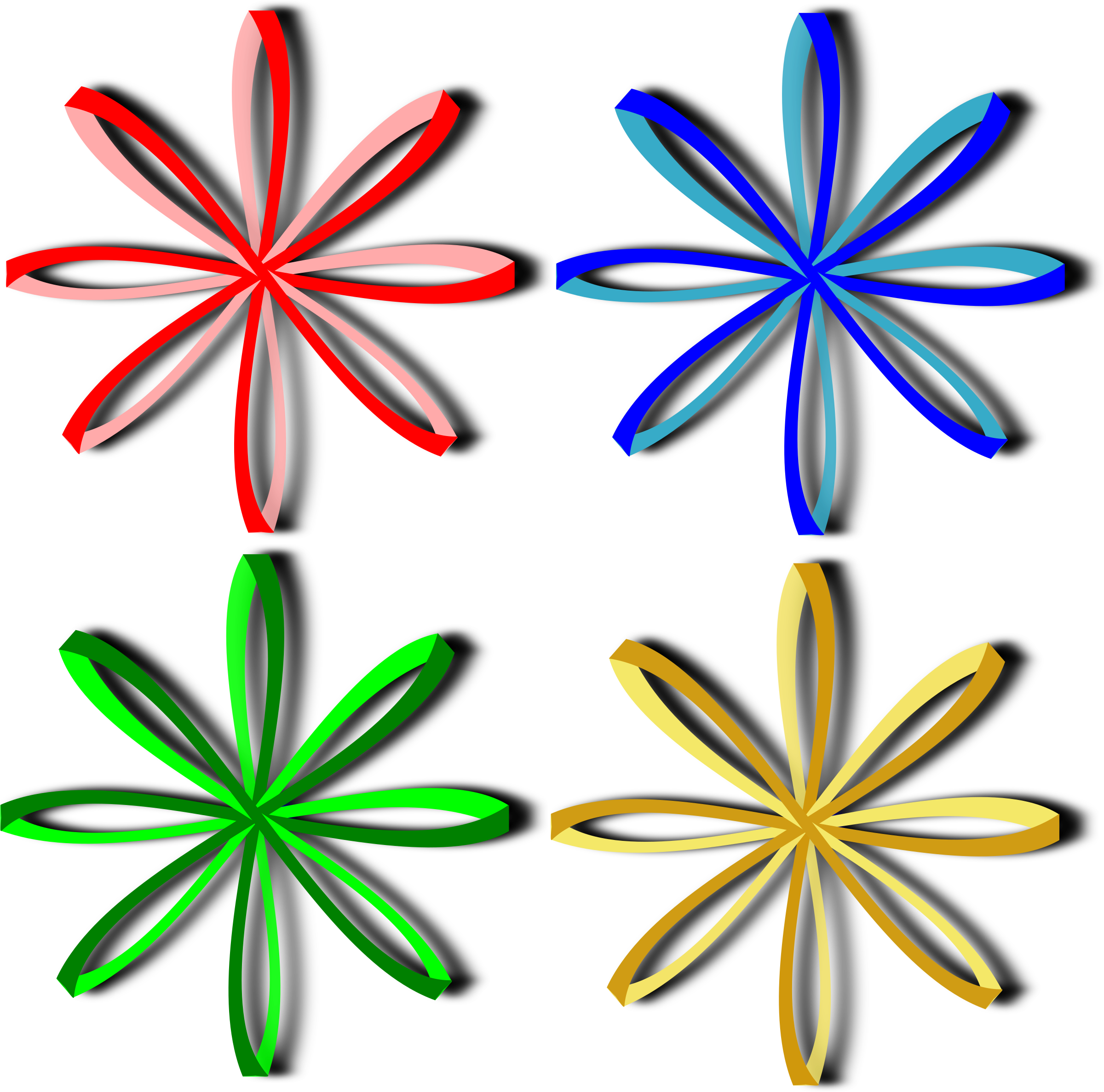 How To Set Use Bows, Ribbons Svg Vector - Clip Art (2400x2374)