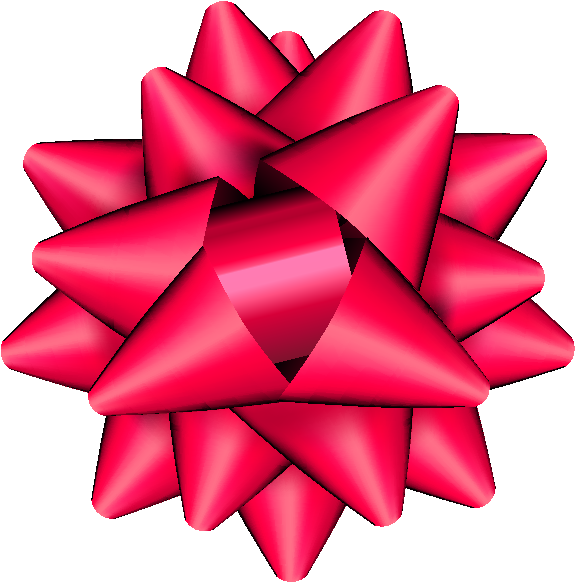 Corner Ribbon04 Pink Vector Free Data - Corner Ribbon04 Pink Vector Free Data (600x600)