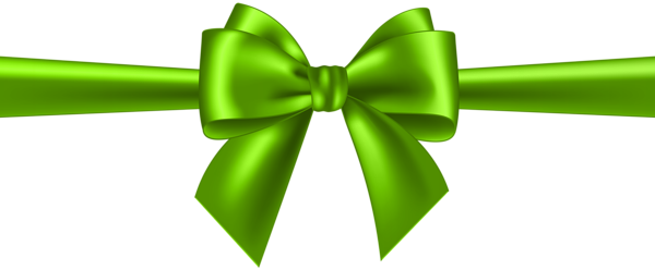 Green Bow Transparent Clip Art - Gold Bow Ribbon Png (600x248)