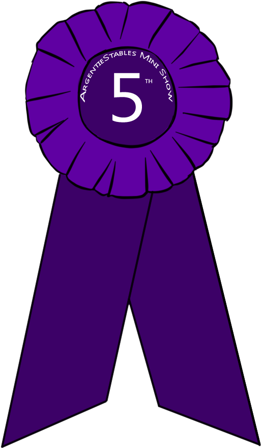 Argentiestables Fifth Place Ribbon By Argentievetri - Fifth Place Ribbon (565x981)
