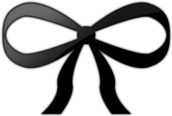 Tie Clipart Black Bow Ribbon Pencil And In Color Tie - Henna Tattoo Designs Simple (640x480)