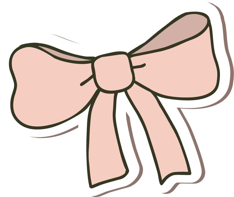 Pink Shoelace Knot Clip Art - Pink Bow Tie Cartoon Png (1000x1000)
