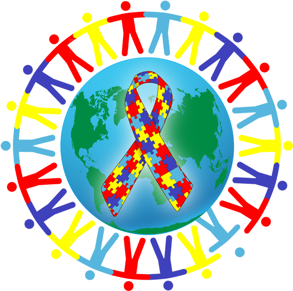 Autism Awareness Clipart - World Autism Day 2018 (600x600)