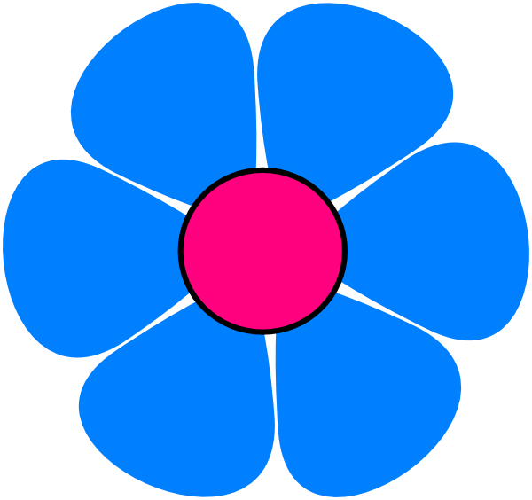 Flowers Photos &187 Flower Power Clip Art - Hippie Flowers Clip Art (600x564)