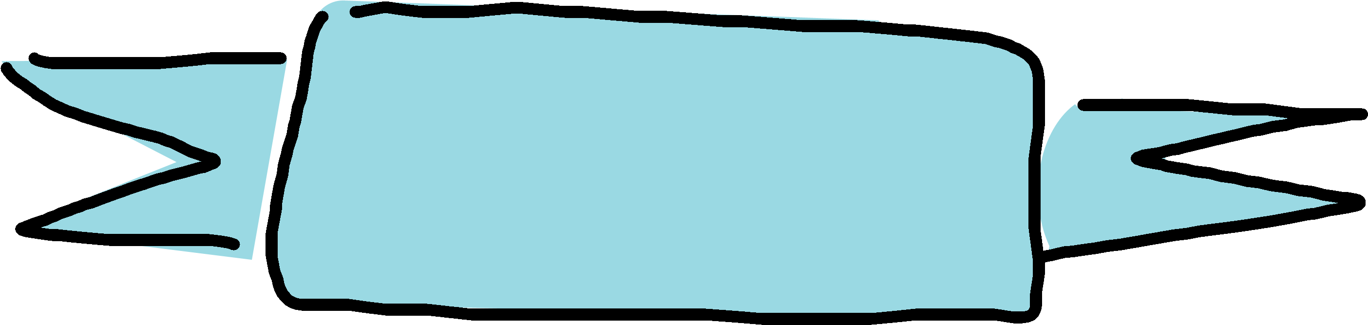 Banner Clipart Png - Clip Art Banner Png (2952x819)