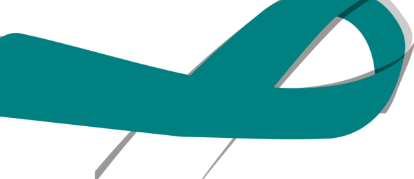 Cervical Cancer Ribbon Png (603x261)