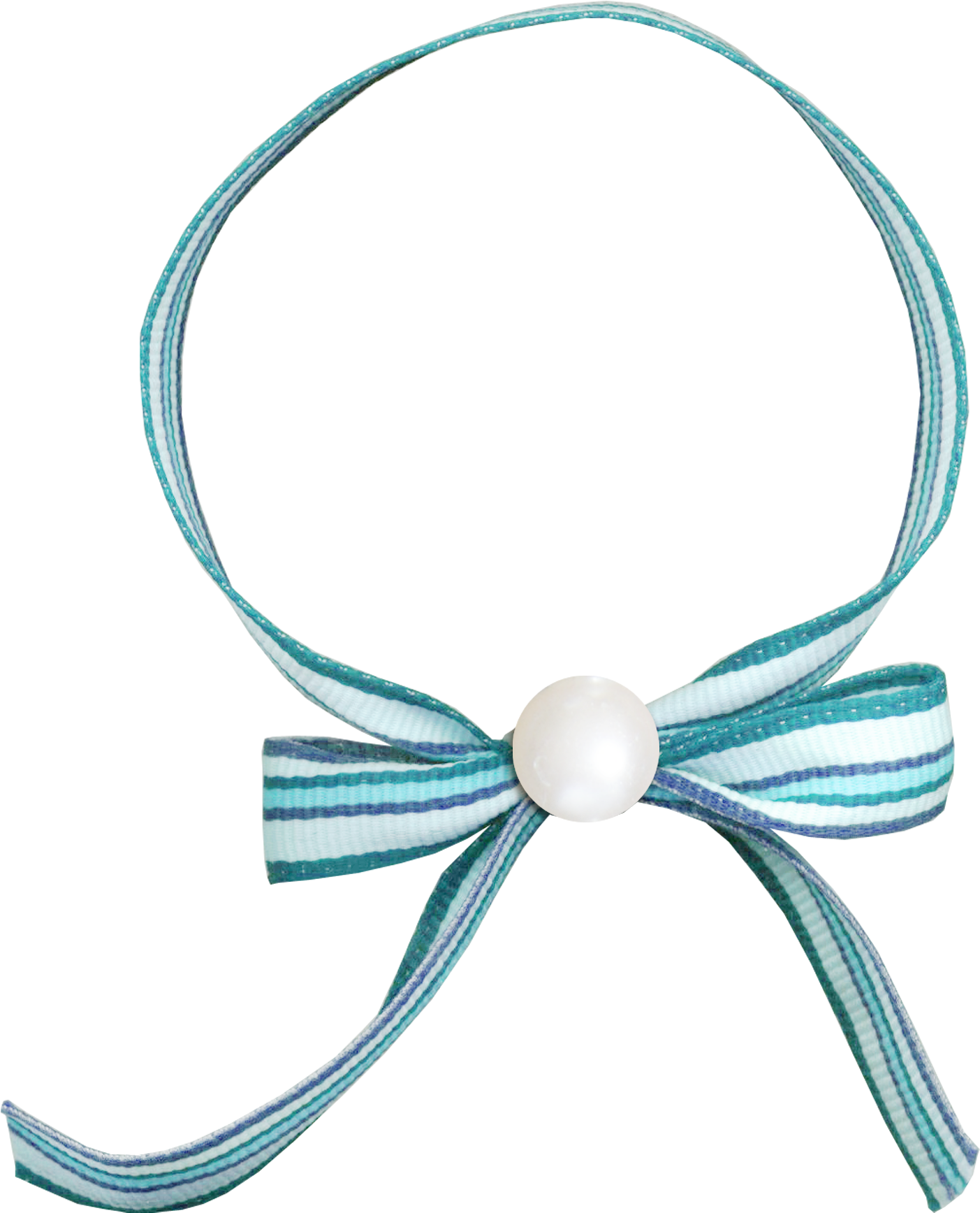Blue Ribbon Colour Banding Clip Art - Blue Ribbon Colour Banding Clip Art (2000x2000)