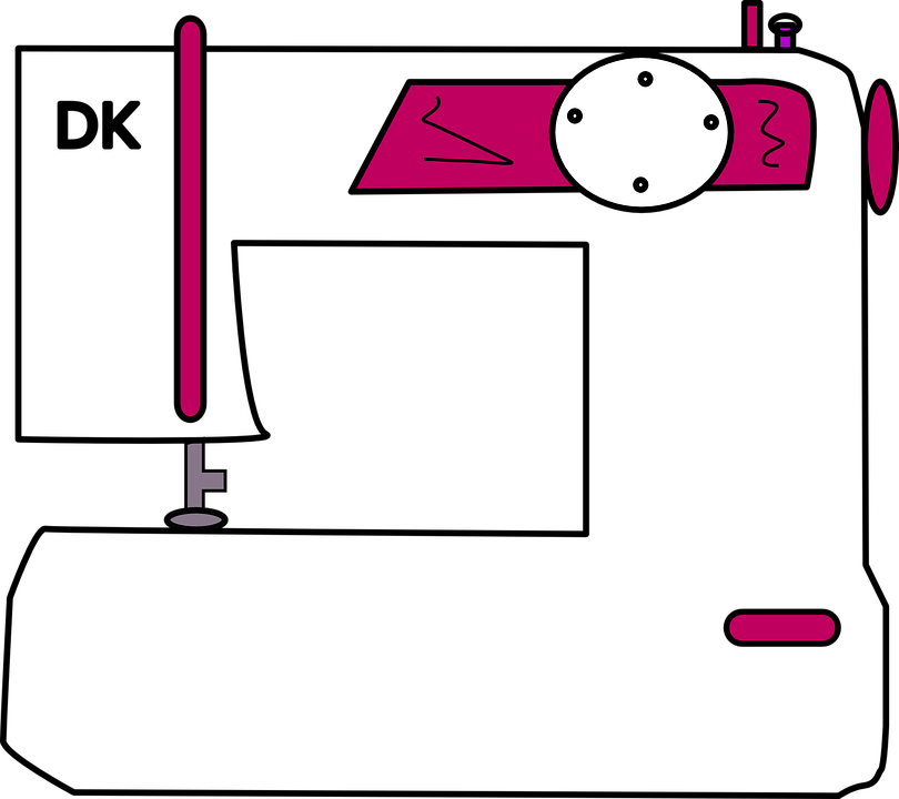 Free Images On Pixabay - Cartoon Sewing Machine Transparent (810x720)