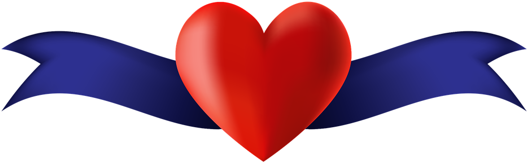 Banner, Heart, Placeholder, Ribbon - Hot Dog (1134x340)