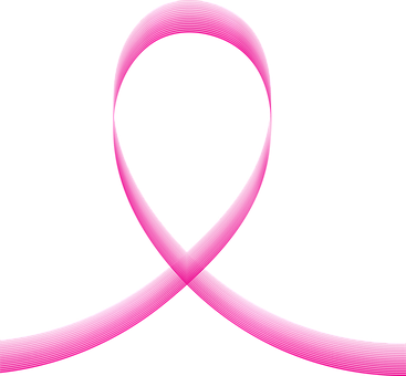 Pink Ribbon Awareness Cancer Breast Symbol - มะเร็ง เต้า นม สัญลักษณ์ (367x340)