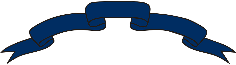Banner Ribbon Sign Banner Banner Banner Ba - Navy Blue Ribbon Banner (961x267)