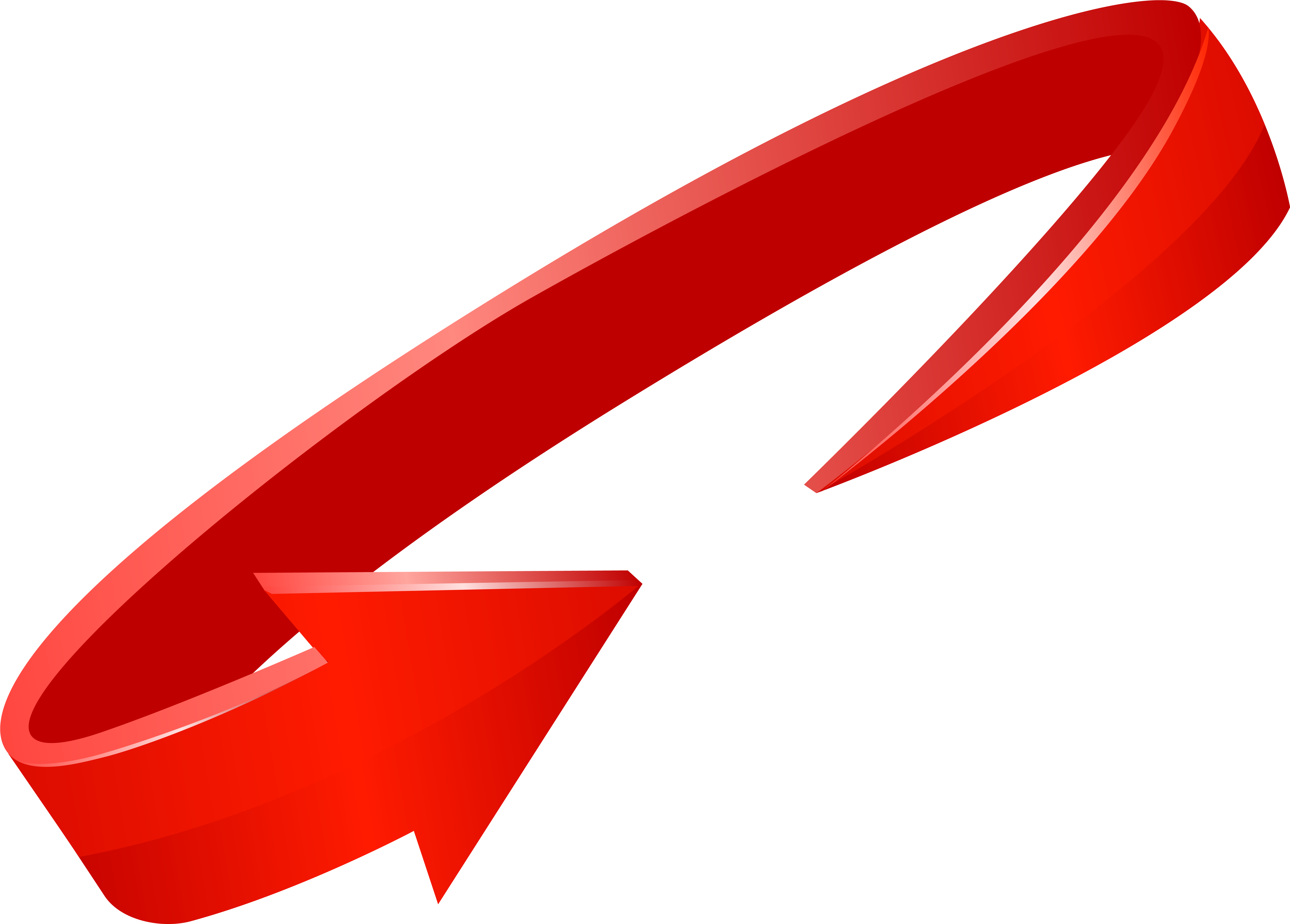 Circle Red Cliparts - Red Circle Arrow Png (6279x4499)