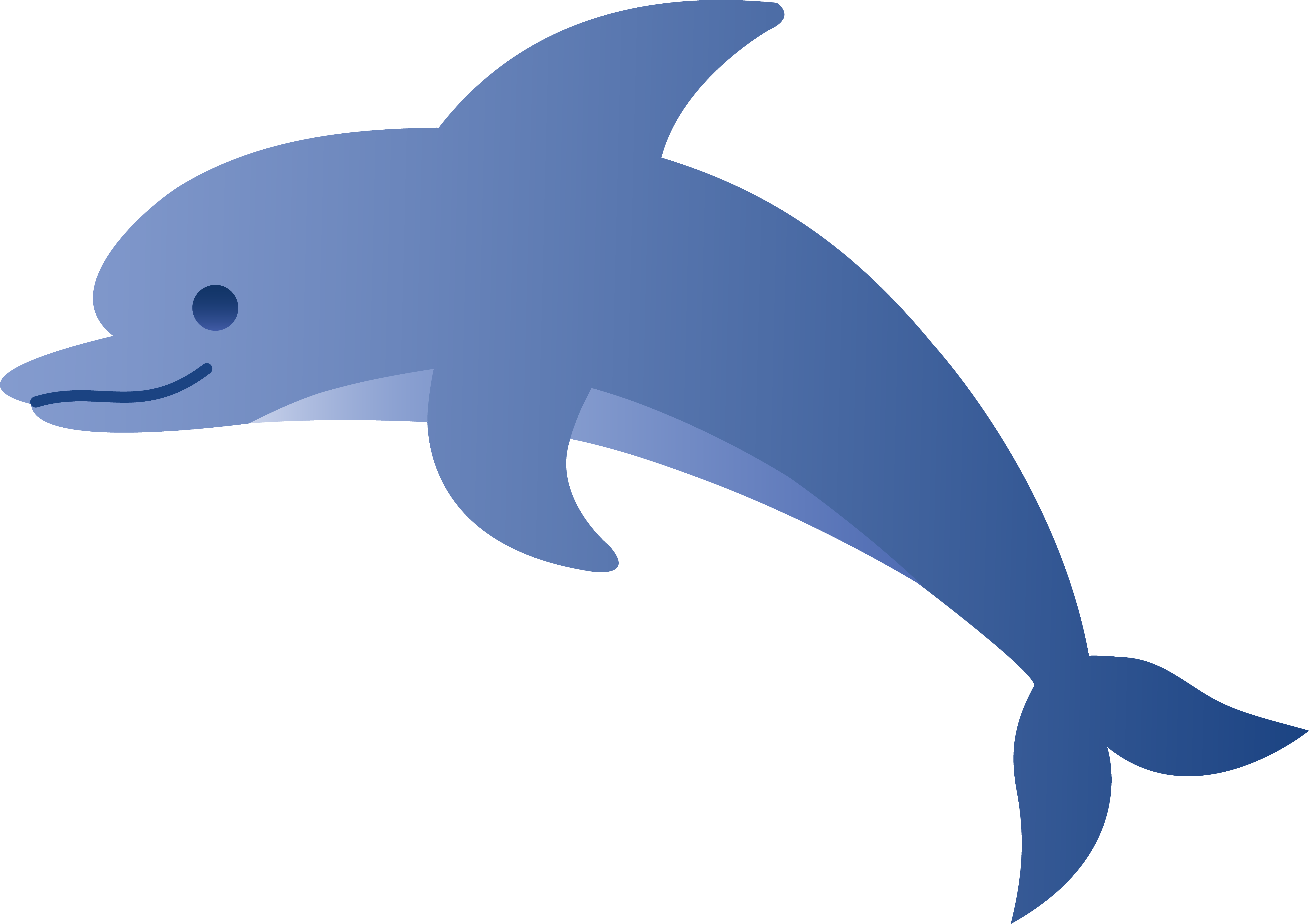 Dolphin Cartoon Images Free Download Clip Art Free - Cartoon Dolphin (6883x4862)