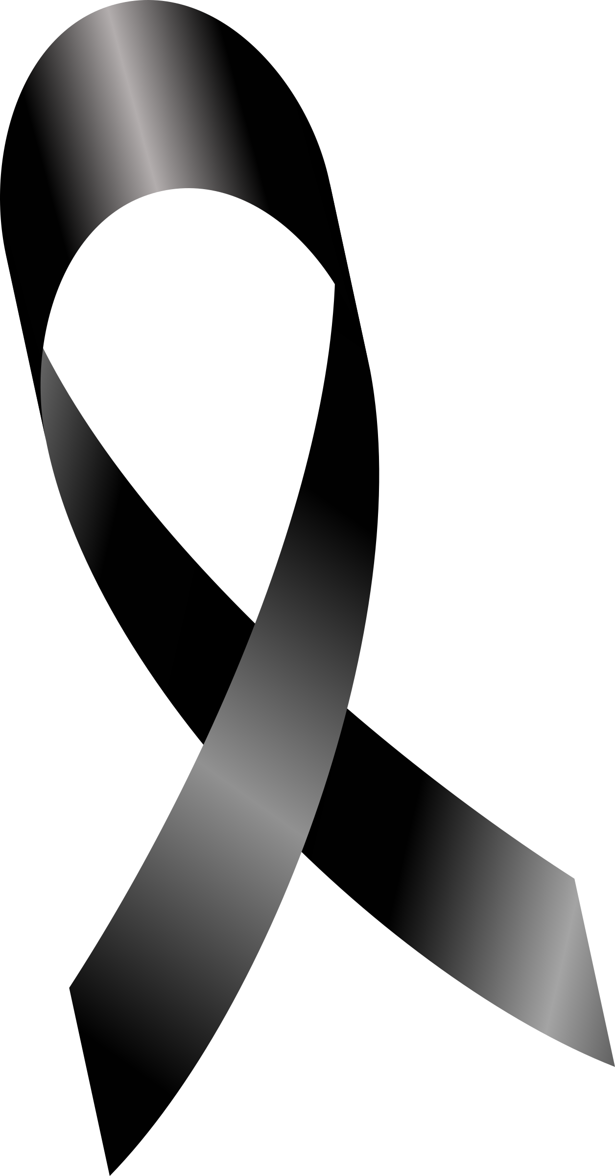 Big Image - Fita De Luto Png (1256x2400)