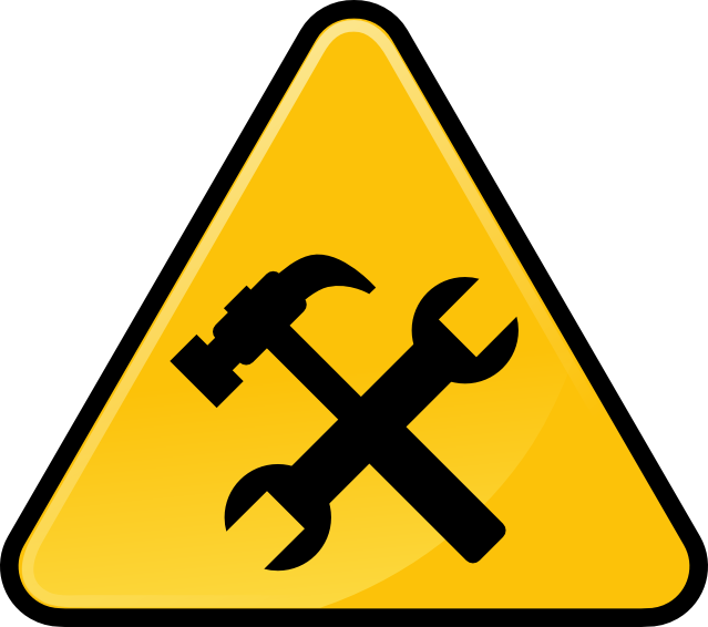 Hazard Sign Clip Art (639x566)