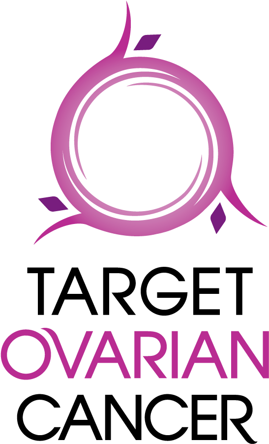 Target Ovarian Cancer Is The Uk Wide Ovarian Cancer - Target Ovarian Cancer Logo (554x907)