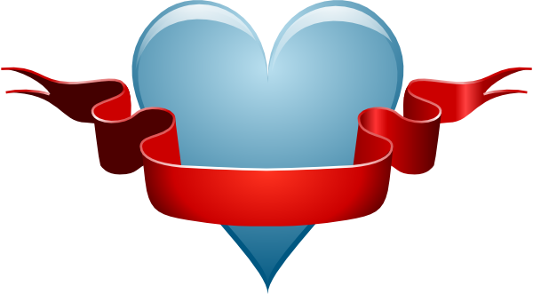 Blue Ribbon Svg Clip Arts 600 X 331 Px - Ribbon Clip Art (600x331)