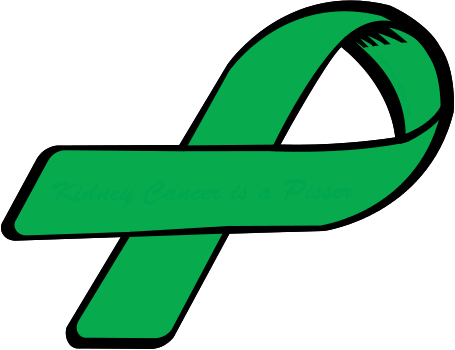 Kidney Cancer Ribbons Custom Ribbon Kidney Cancer Is - Non Hodgkin's Lymphoma Ribbon (455x350)