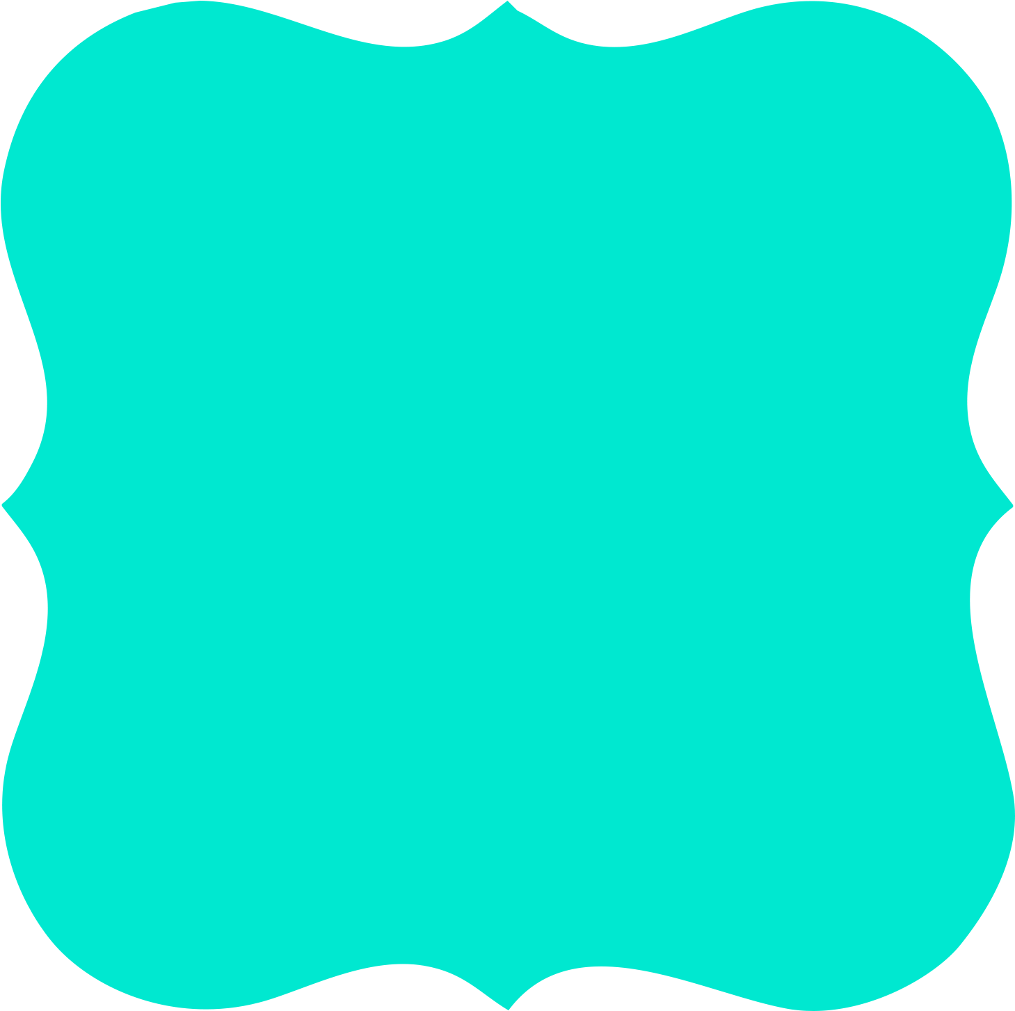 Borders And Frames Of The Unicorns Clip Art For Scrapbooking - Clip Art (1600x1600)