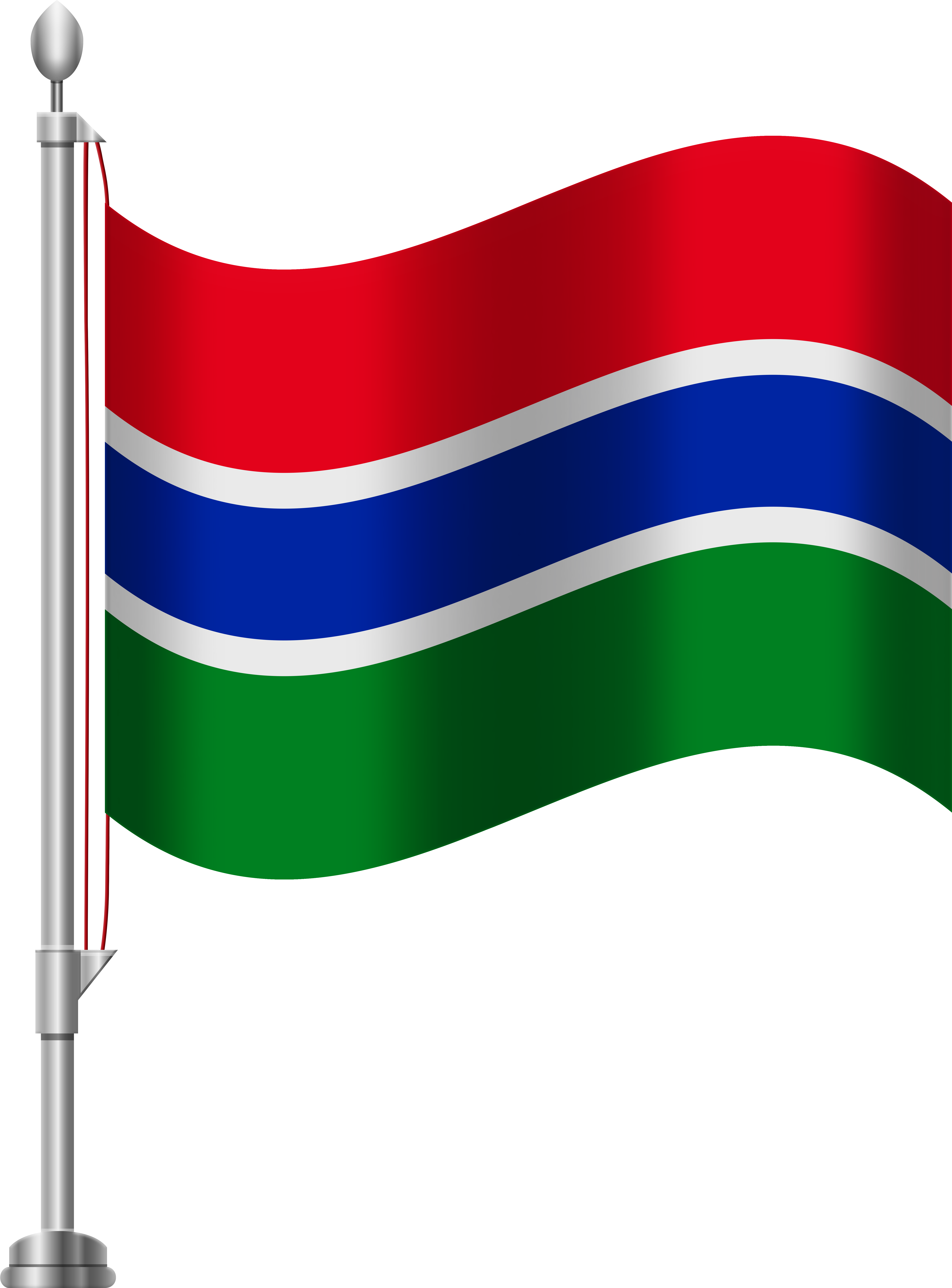 Gambia Flag Png Clip Art - Gambia Flag Png Clip Art (6141x8000)
